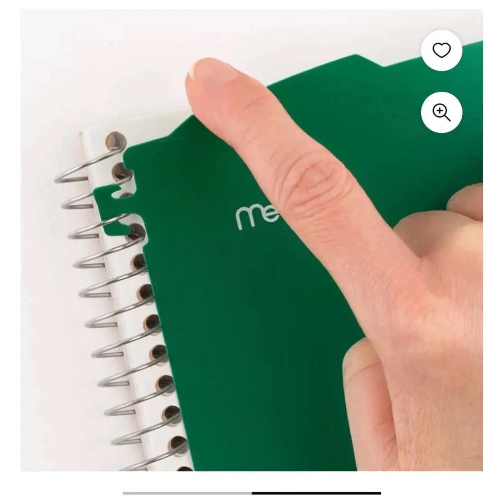 NWT Mead Five Star Note Taker Dividers 3 Pack